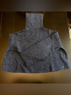 EUC 45Rpm Japan Women’s Wool Turtleneck Oversized Cropped Sweater